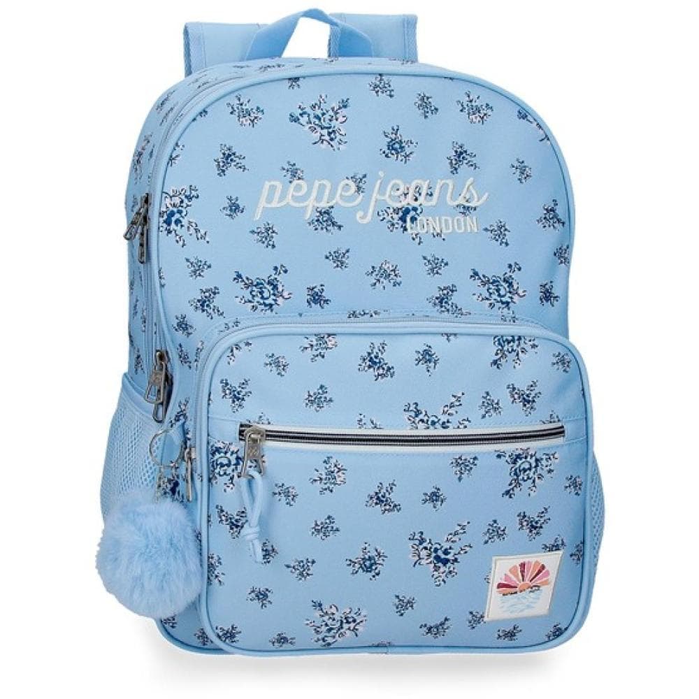 Ranac za školu 40cm Pepe Jeans Olivia light blue 60822
