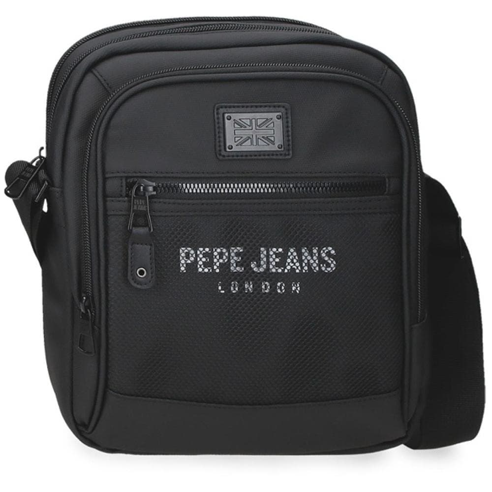Muška torbica 27cm sa pregradom za tablet Pepe Jeans Durham black 72957