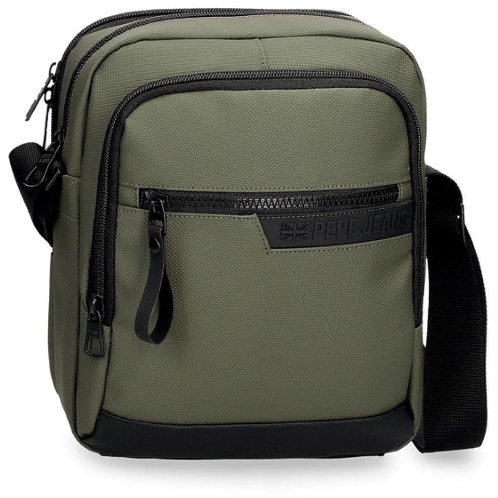 Muška torbica 27cm sa pregradom za tablet PJL Dorking khaki 74657