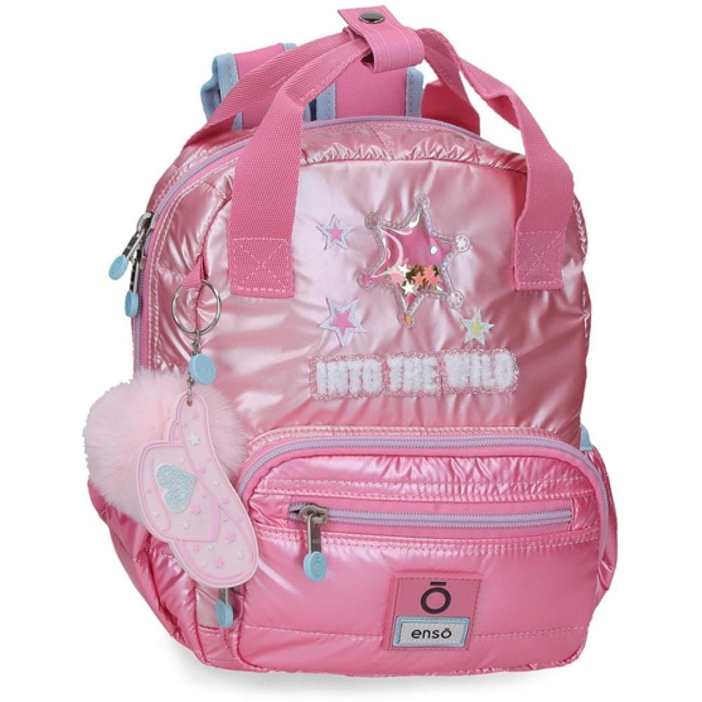Ranac za devojčice 28cm Enso Into The Wild pink 99821