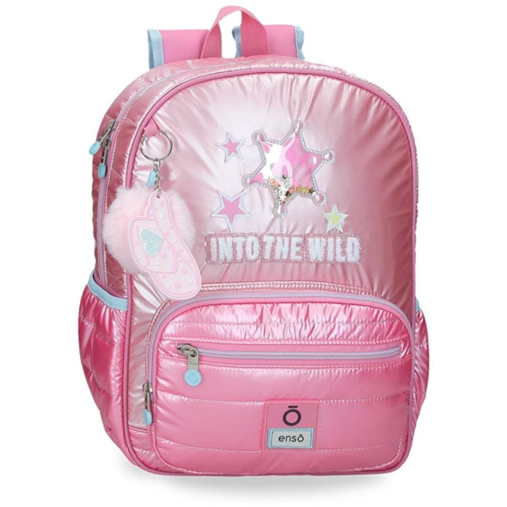 Ranac 38cm za predškolsko i školu Enso Into The Wild pink 99823