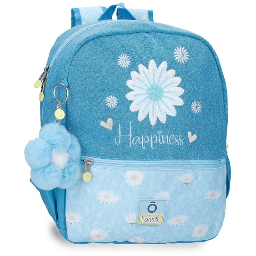 Ranac za devojčice 33cm Enso Happiness blue 99722