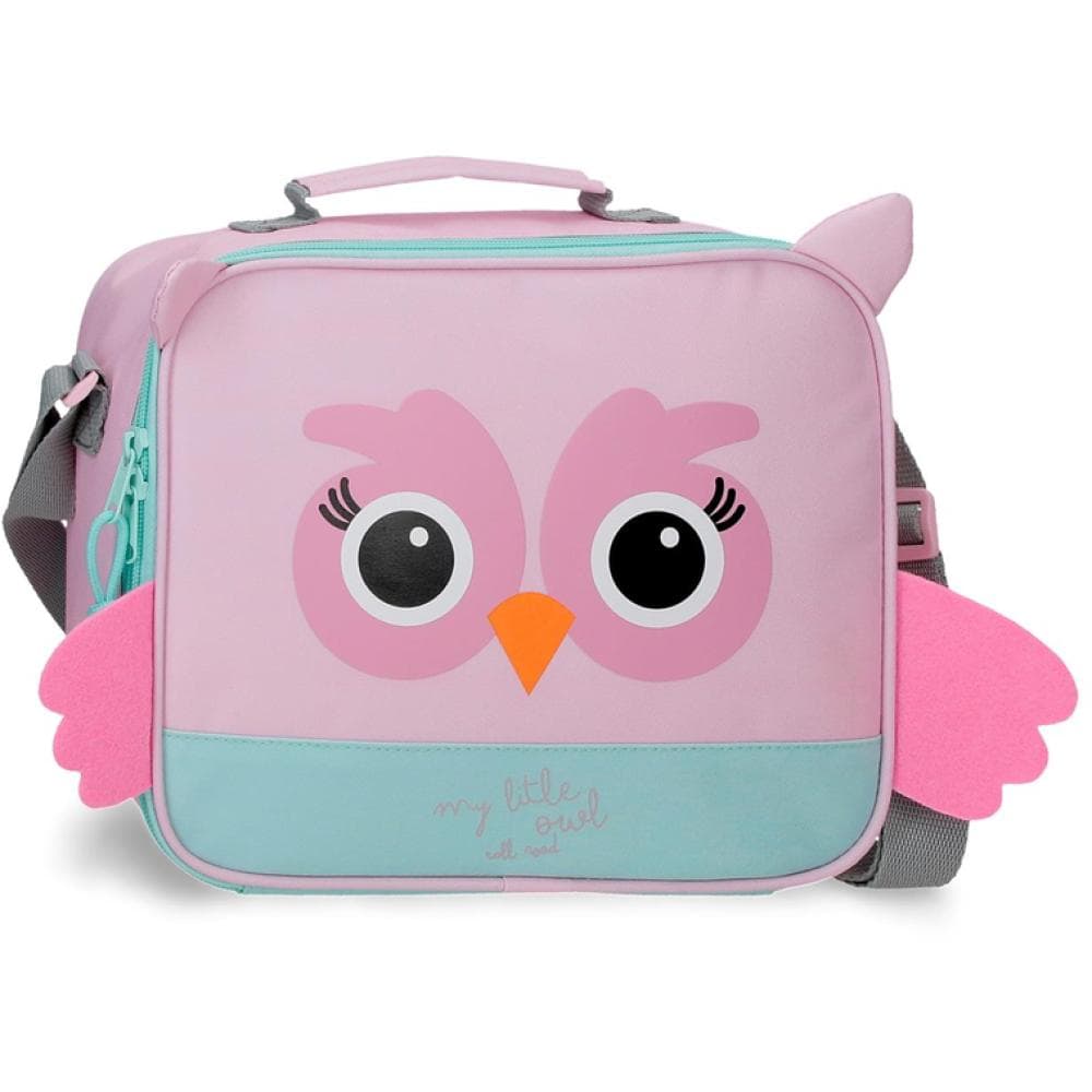 Dečija termo torba 4.5l  Roll Road Happy Pets Owl pink 49948