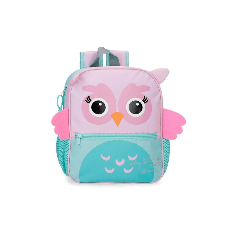 Ranac za vrtić 28cm Roll Road Happy Owl pink 49921