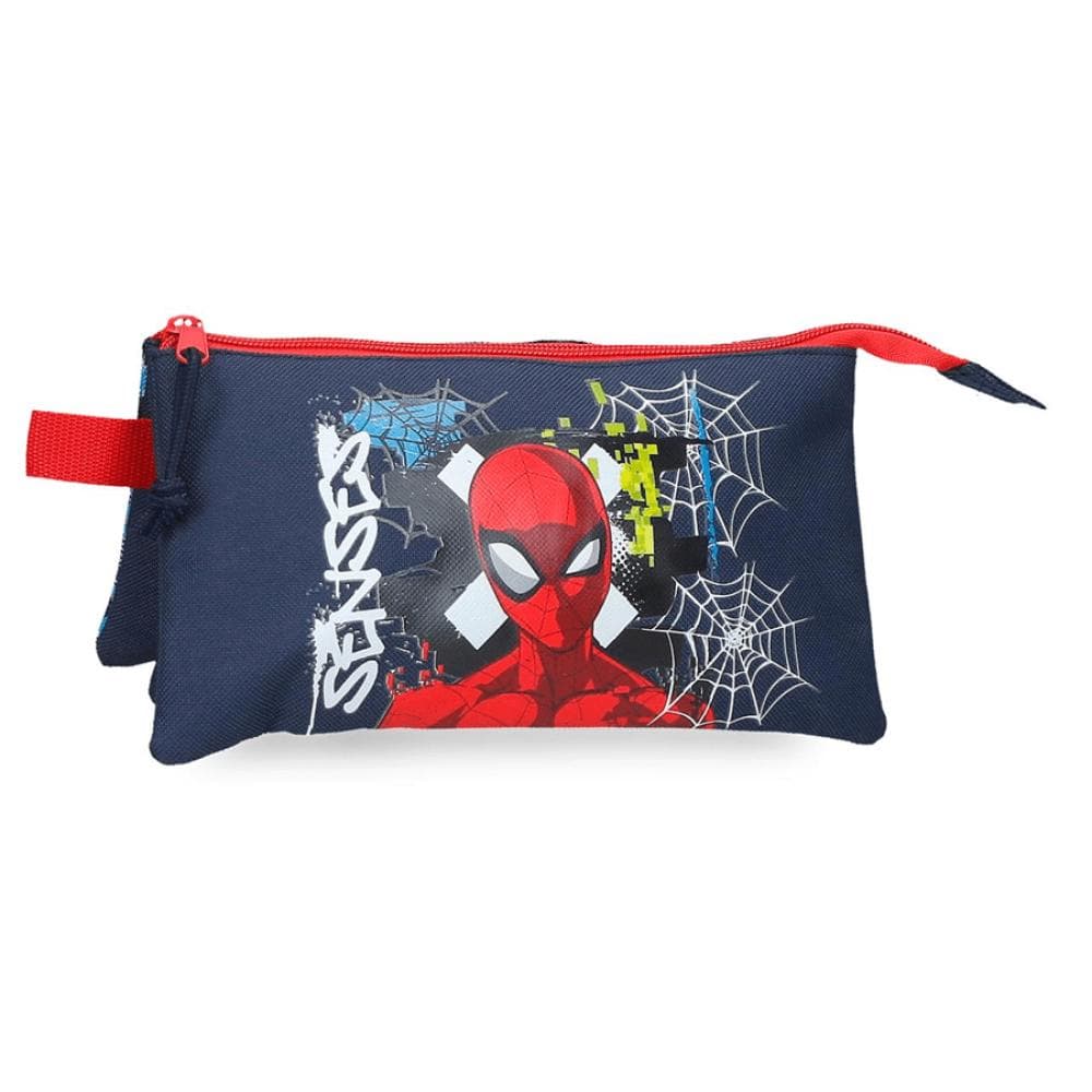 Pernica sa 3 pregrade Marvel Graffity Of Spiderman navy 42643