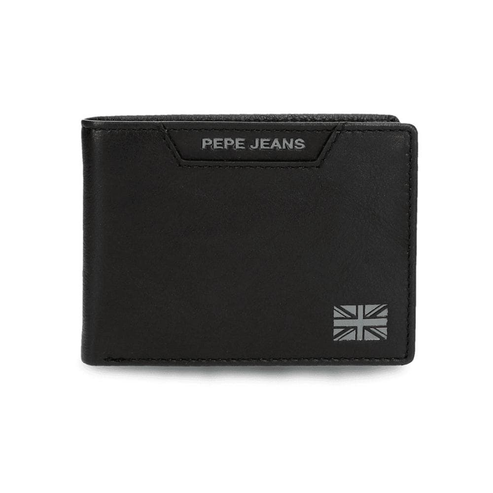 Kožni novčanik na preklop PJL Indiana black 75371