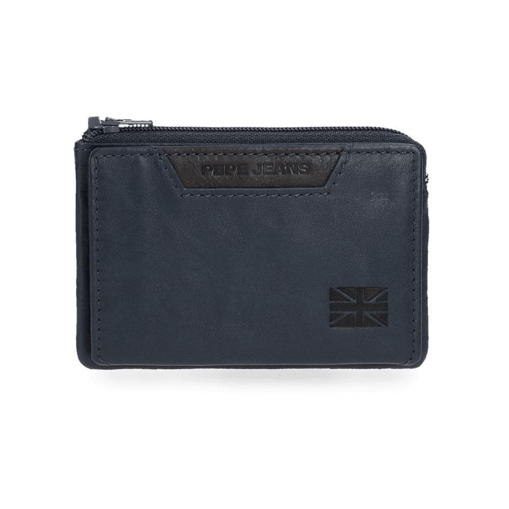 Muški novčanik od prirodne kože Pepe Jeans Indiana navy 75302