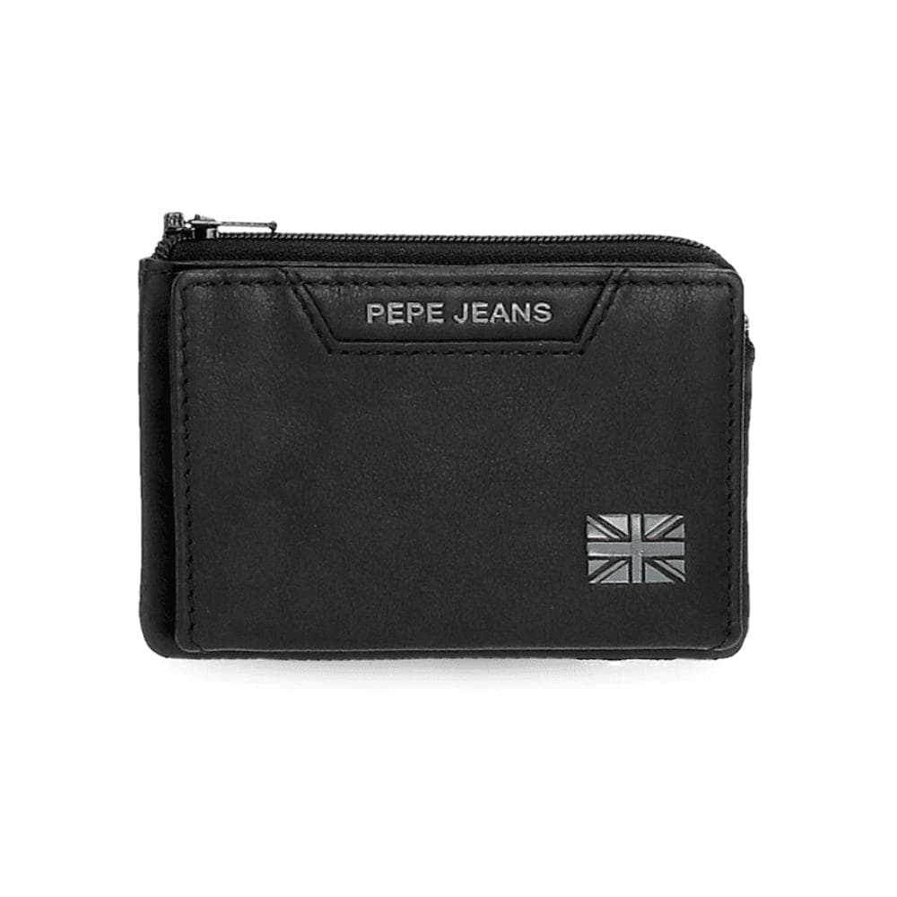 Muški novčanik od prirodne kože Pepe Jeans Indiana black 75302