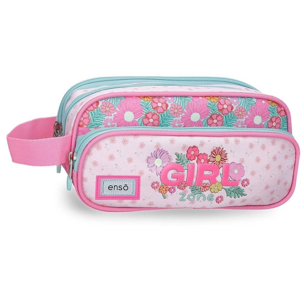 Pernica sa 3 pregrade Enso Girl Zone pink 99347