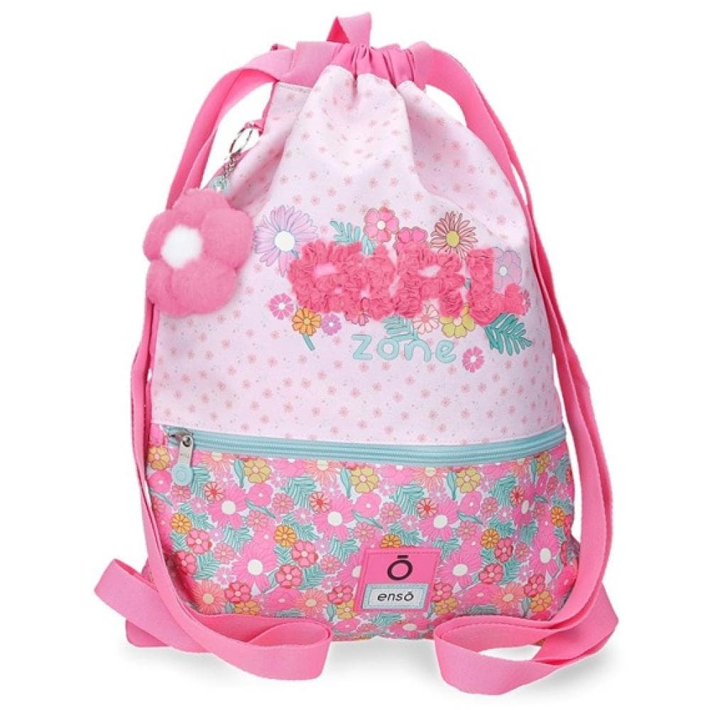 Ranac sa zatezanjem Enso Girl Zone pink 99338