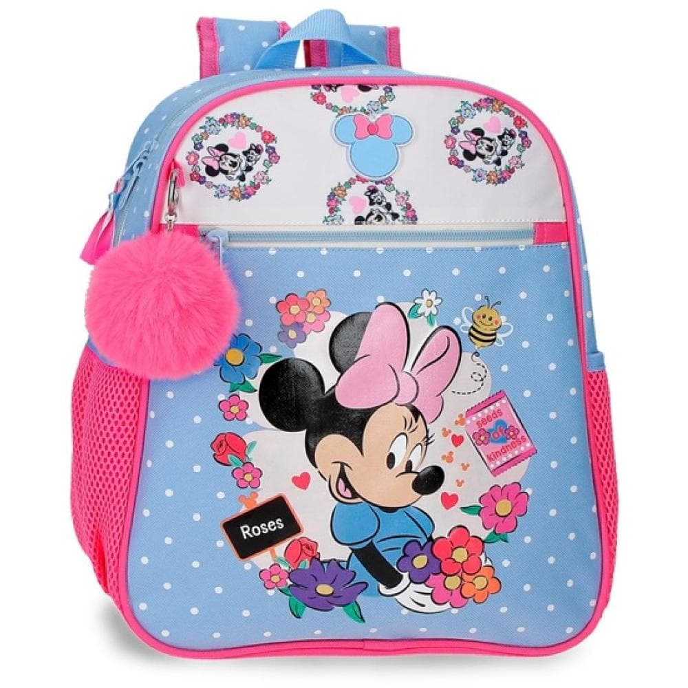 Ranac za vrtić 33cm Disney Minnie Flowers blue 43122