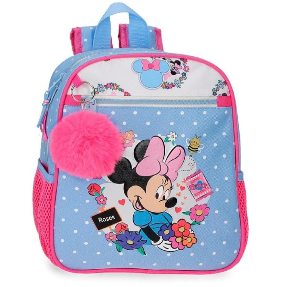 Ranac za vrtić 28cm Disney Minnie Flowers blue 43121