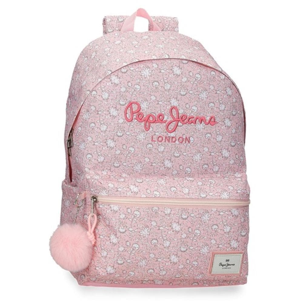 Ranac 42cm za školu i laptop Pepe Jeans Mia light pink 60723
