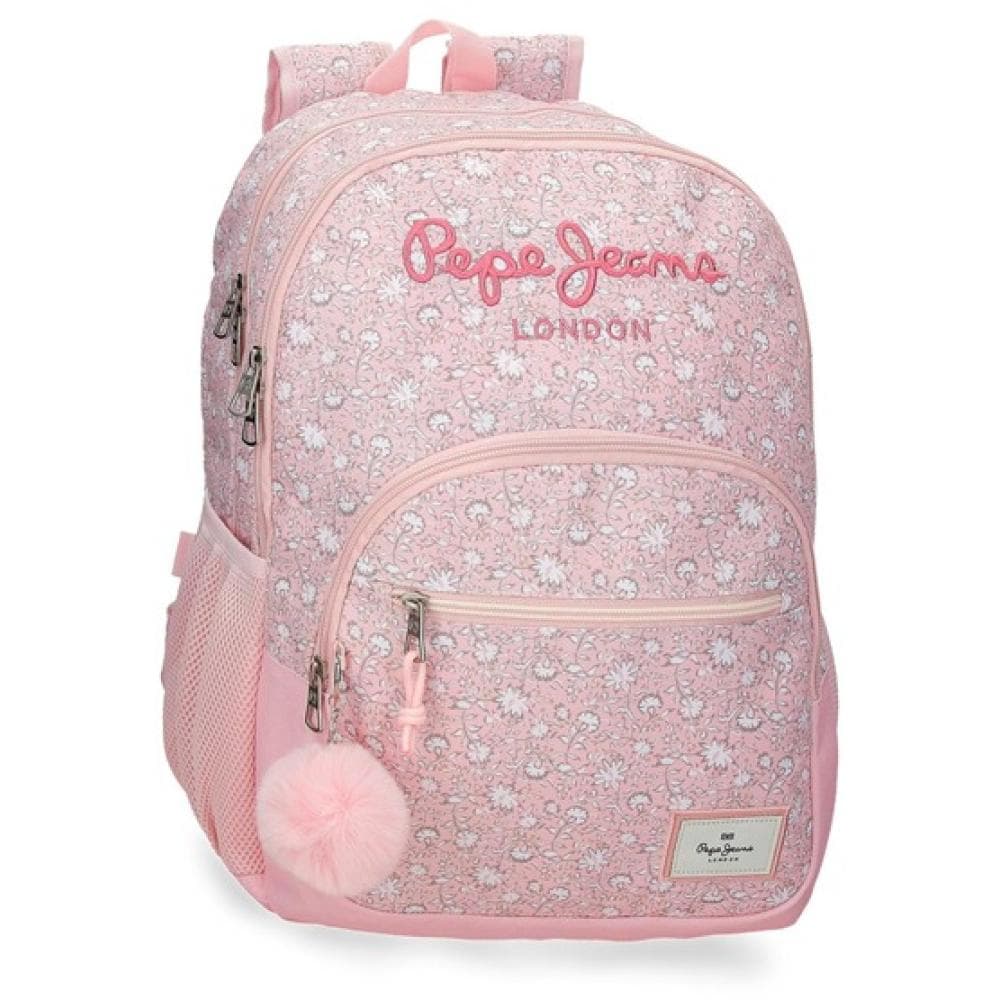 Ranac 44cm za školu Pepe Jeans Mia light pink 60725