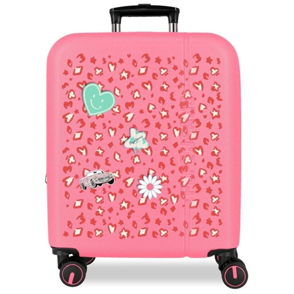 Kofer kabinski proširiv 55 cm Pepe Jeans Evelyin pink 60991