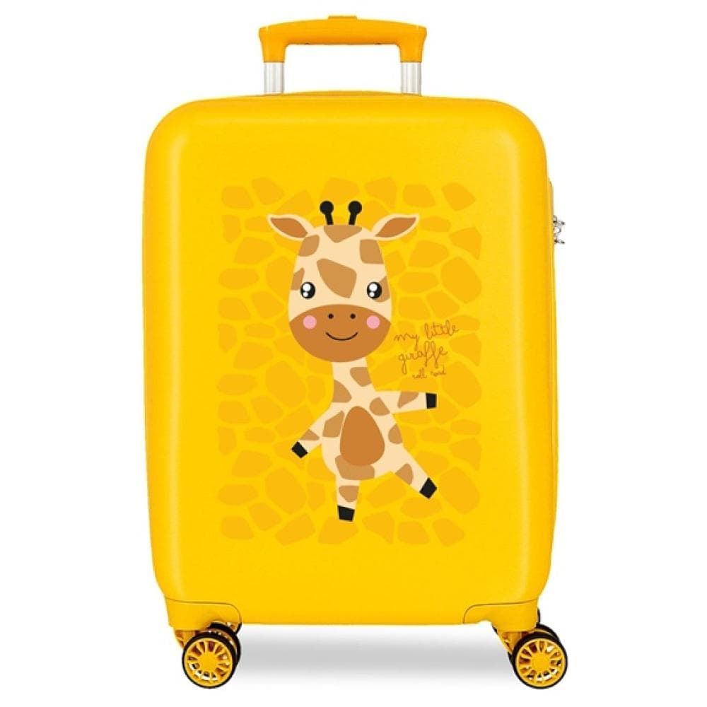 Dečji kofer 55cm Roll Road Happy Pets Giraffe yellow 49911