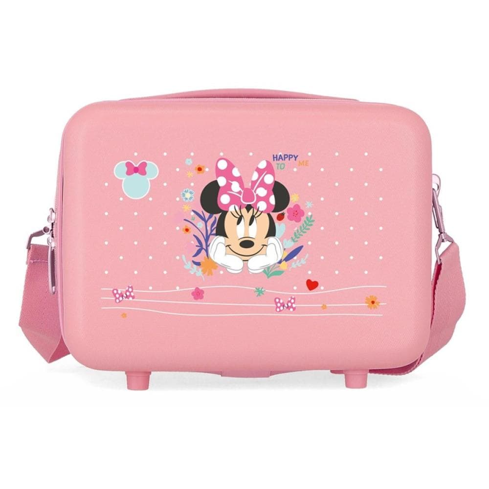 Dečiji tvrdi neseser - kofer Disney Minnie Happy To Be Me pink 43219