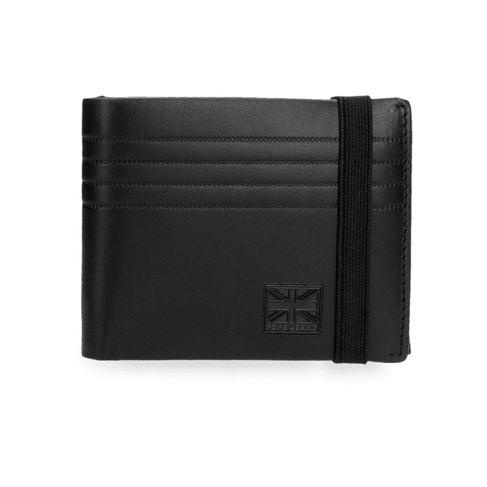 Muški kožni novčanik Pepe Jeans Hudson black 73339