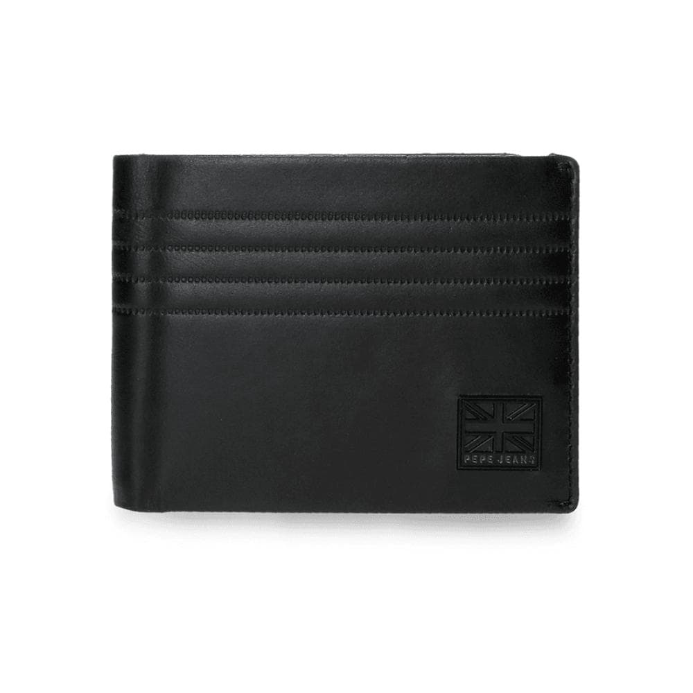 Muški novčanik na preklop Pepe Jeans Hudson black 73331