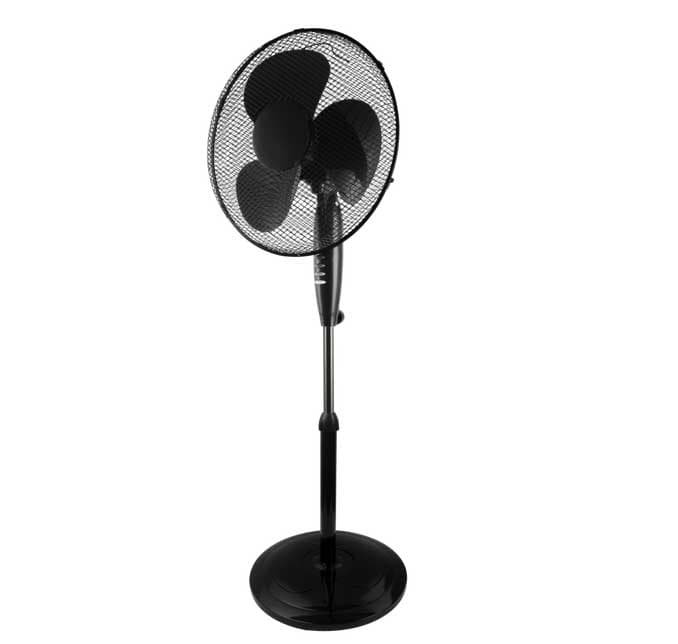 Podni ventilator ECG FS 40a RB Black 40cm 50W