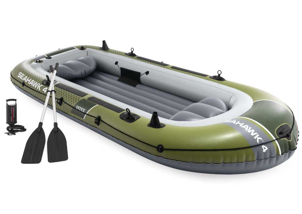 Intex Seahawk 4 Čamac na naduvavanje sa veslima i pumpom 66334