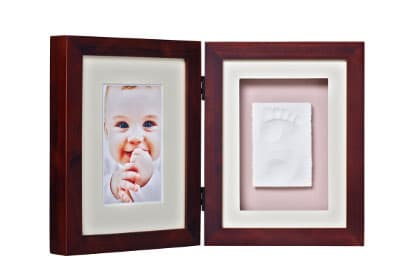 MemoryPrints Komplet za dečje otiske mahagoni -Stoni ram  