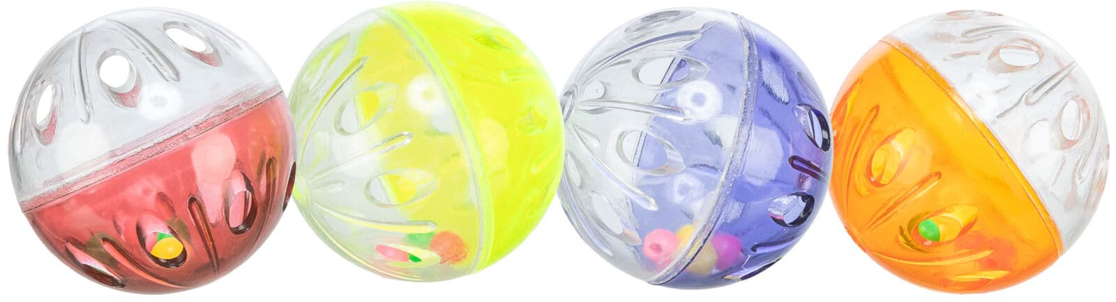 Igračka za mačke Četiri zveckave loptice 4.5cm 4166