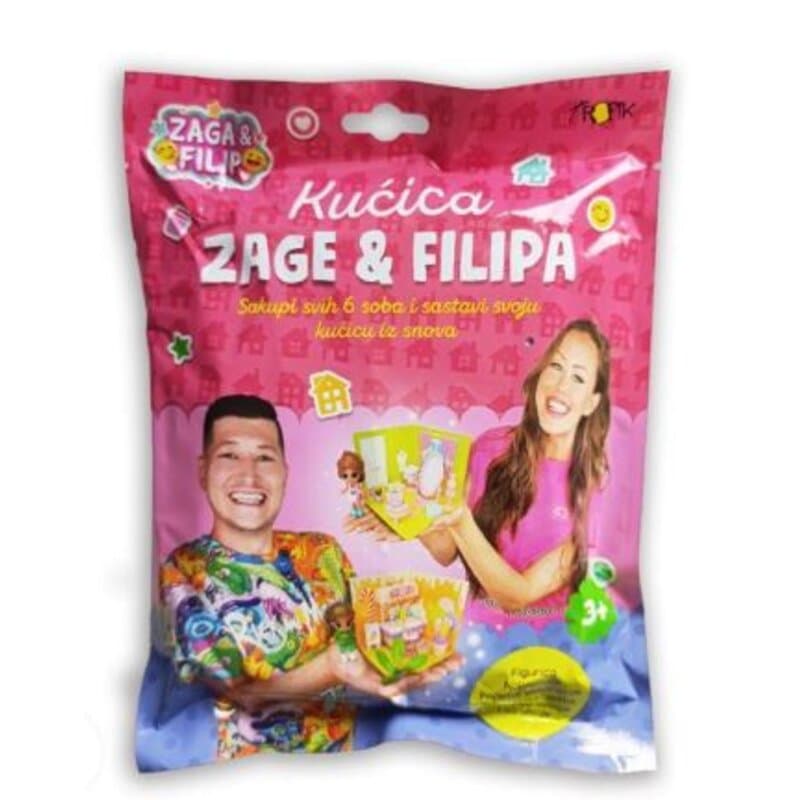 Zaga & Filip Kućica – Set za igru iznenađenja
