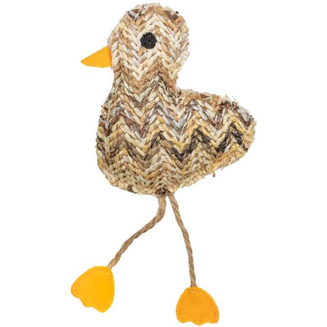 Igračka za mačke Patka od kanapa sa mačjom travom 19cm Trixie 45470