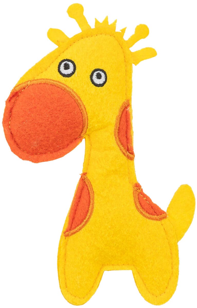 Igračka za mačke Žirafa od filca sa macinom travom 15cm Trixie 45543