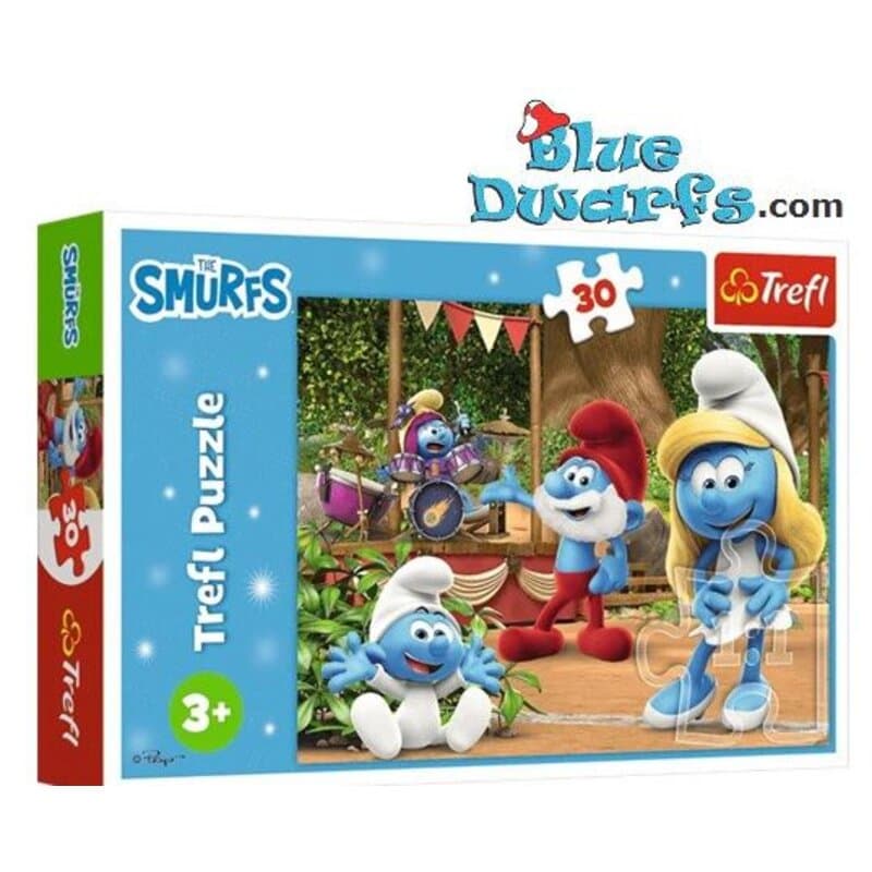 Puzzle Štrumfovi, 30 delova - Tref