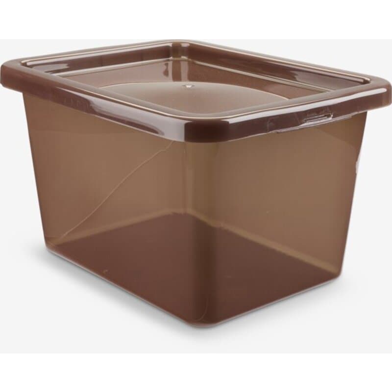 Kutija BASIC BOX 15L sa poklopcem, patlidžan