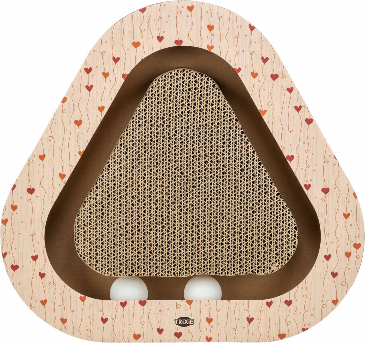 Kartonska grebalica za mačke 36cm sa lopticama Valentine TRIXIE 99352394