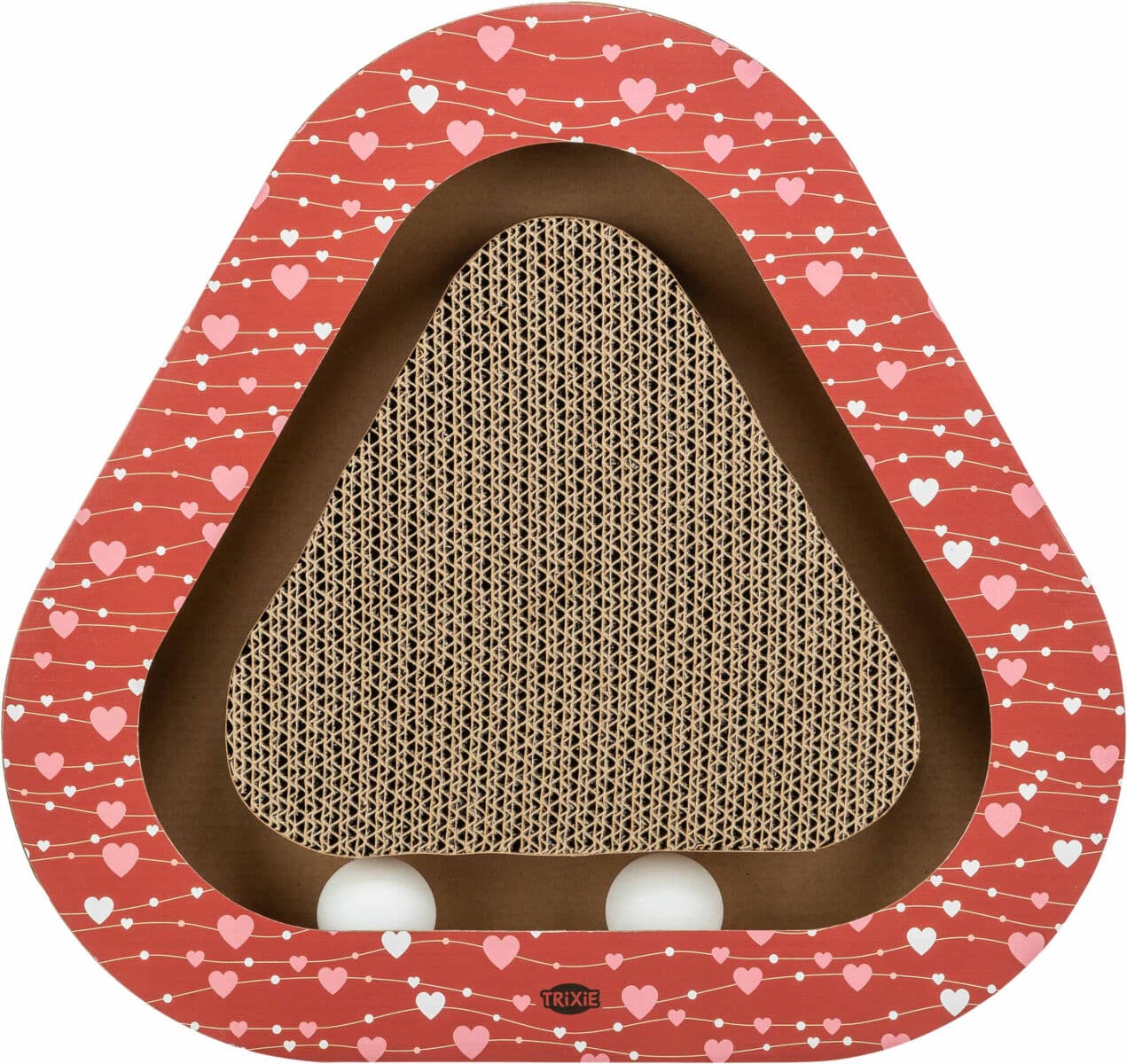 Kartonska grebalica za mačke 36cm sa lopticama Valentine TRIXIE 99352395