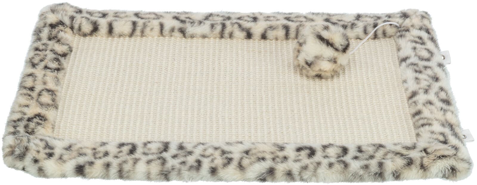 Prostirka grebalica za mačke 55cm sa lopticom Leo beige TRIXIE 48170