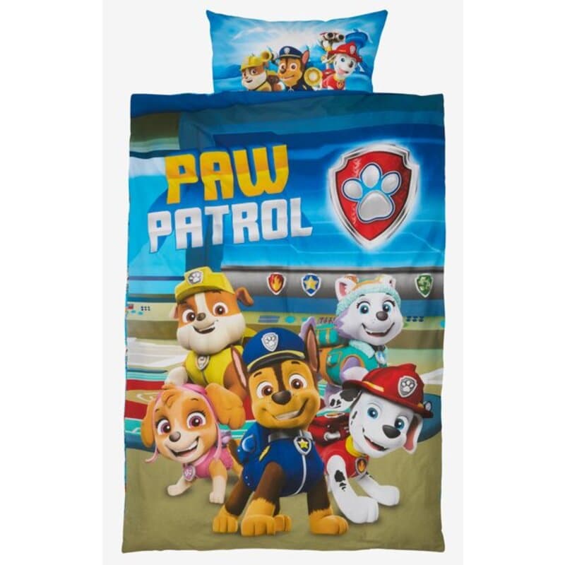 Dečija posteljina PAW PATROL 140x200 plava Jastučnica i jorganska navlaka