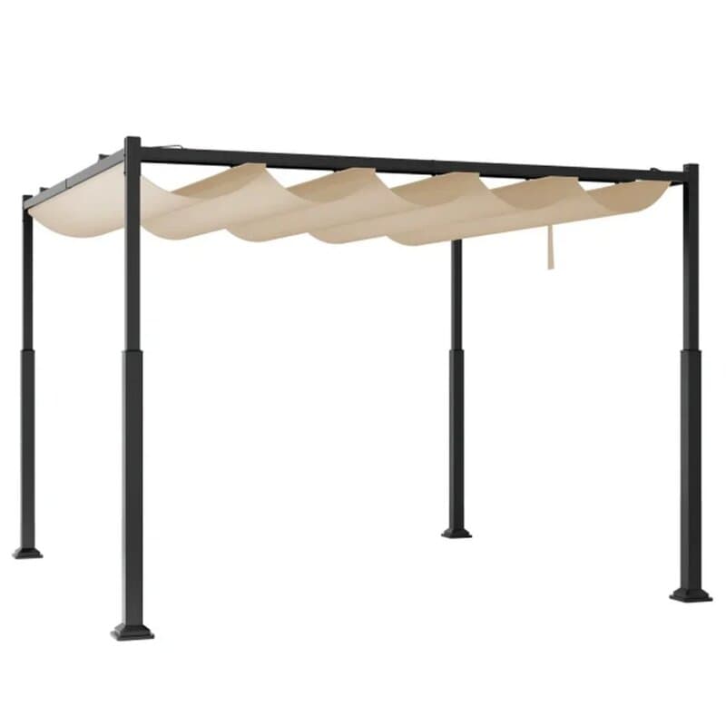 Venturo Prestige Pergola 3x3m Bež sa Čeličnom Konstrukcijom