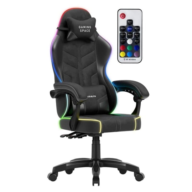 Huzaro Force 2.7 RGB Crna Gaming Stolica