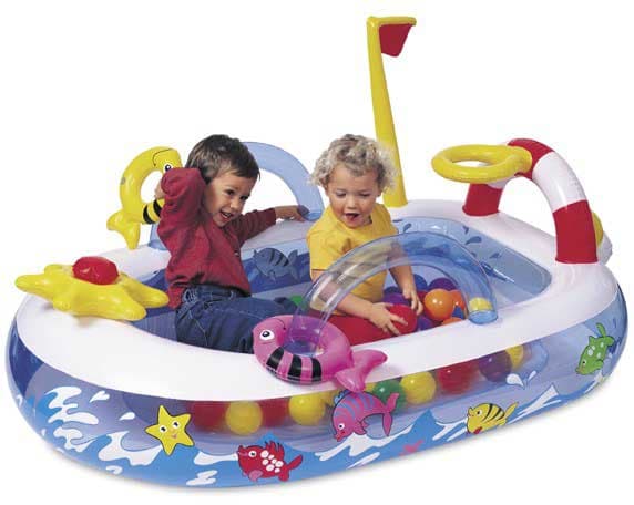 Intex - Moj prvi čamac sa lopticama (48649)