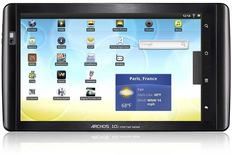 Archos 101 Android Internet Tablet Računar - 8 GB - 10.1 in