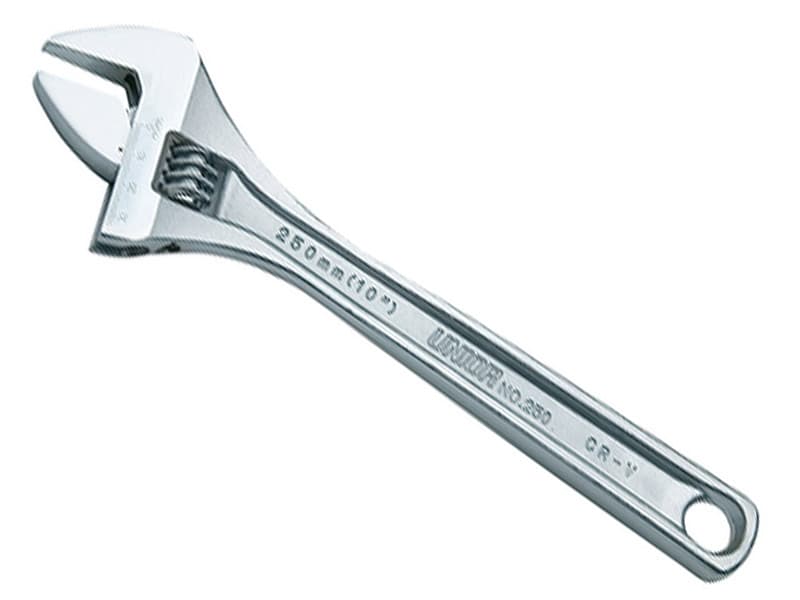 UNIOR Ključ podesivi sa pužem - 250/1, 200/0-24mm hromiran, art. 601016 926736