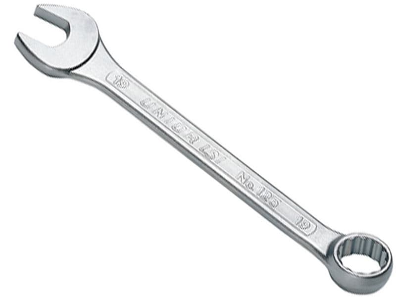 UNIOR Ključ viljuškasto-obručni kratki - 125/2, 14mm hromiran, mat, 602107 148182