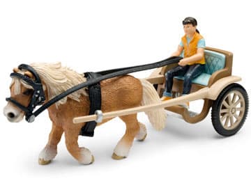 Schleich Domaće životinje - Kočija ponija 42040