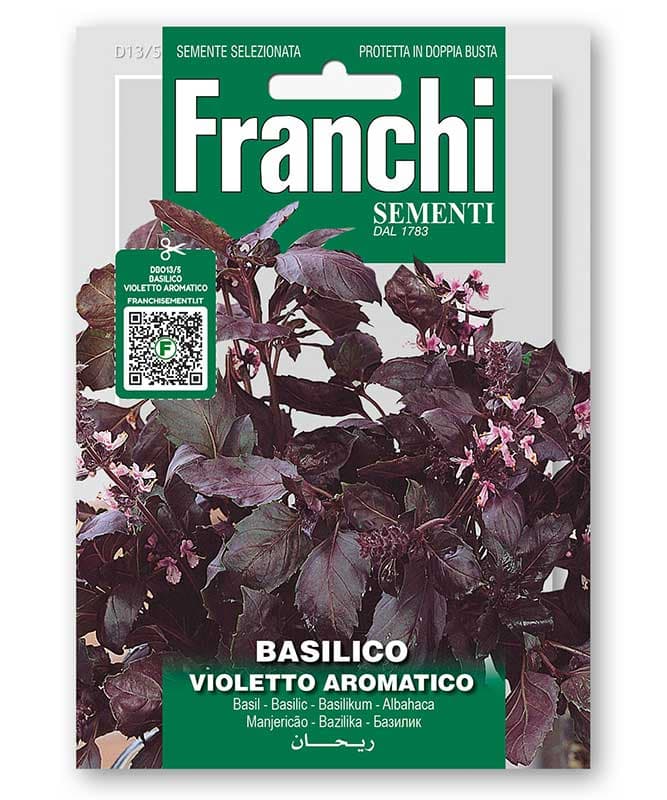 Seme 10 kesica Bosiljak rubin Franchi Sementi Virimax