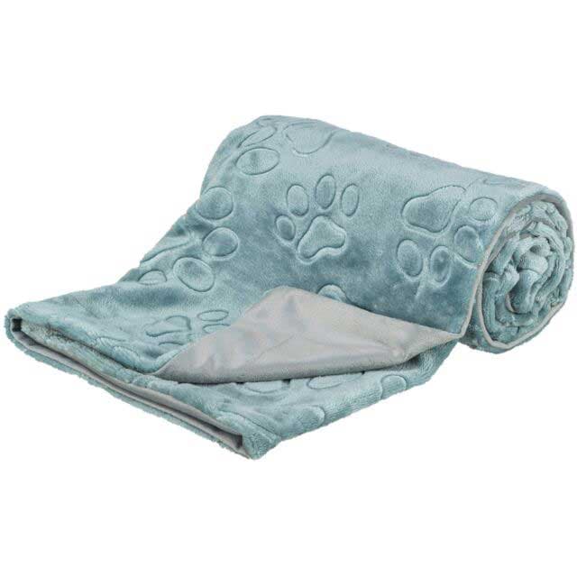Ćebe prostirka za pse i mačke 100cm Barry blue/grey Trixie 376004