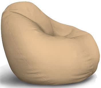 Fotelja Od Eko Kože Lazy Bag Bež L