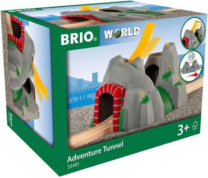 BRIO Igračka Zvučni tunel za prugu Avantura 33481