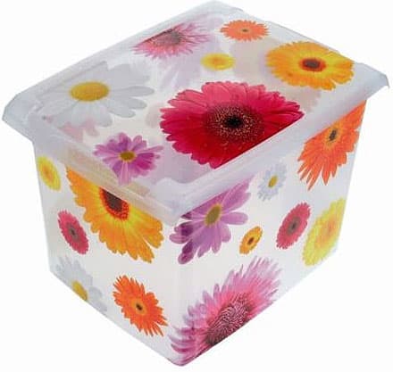 Kutija za odlaganje sitnica Pink Flowers 20 lit - 2807