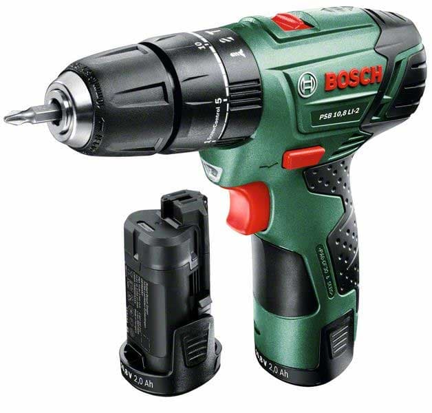 Akumulatorska bušilica odvrtač Bosch PSB 10,8 Li-2 sa dva akumulatora 0603983924