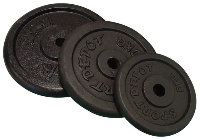 Liveni teg za šipku f30 2.5KG par WPRP2